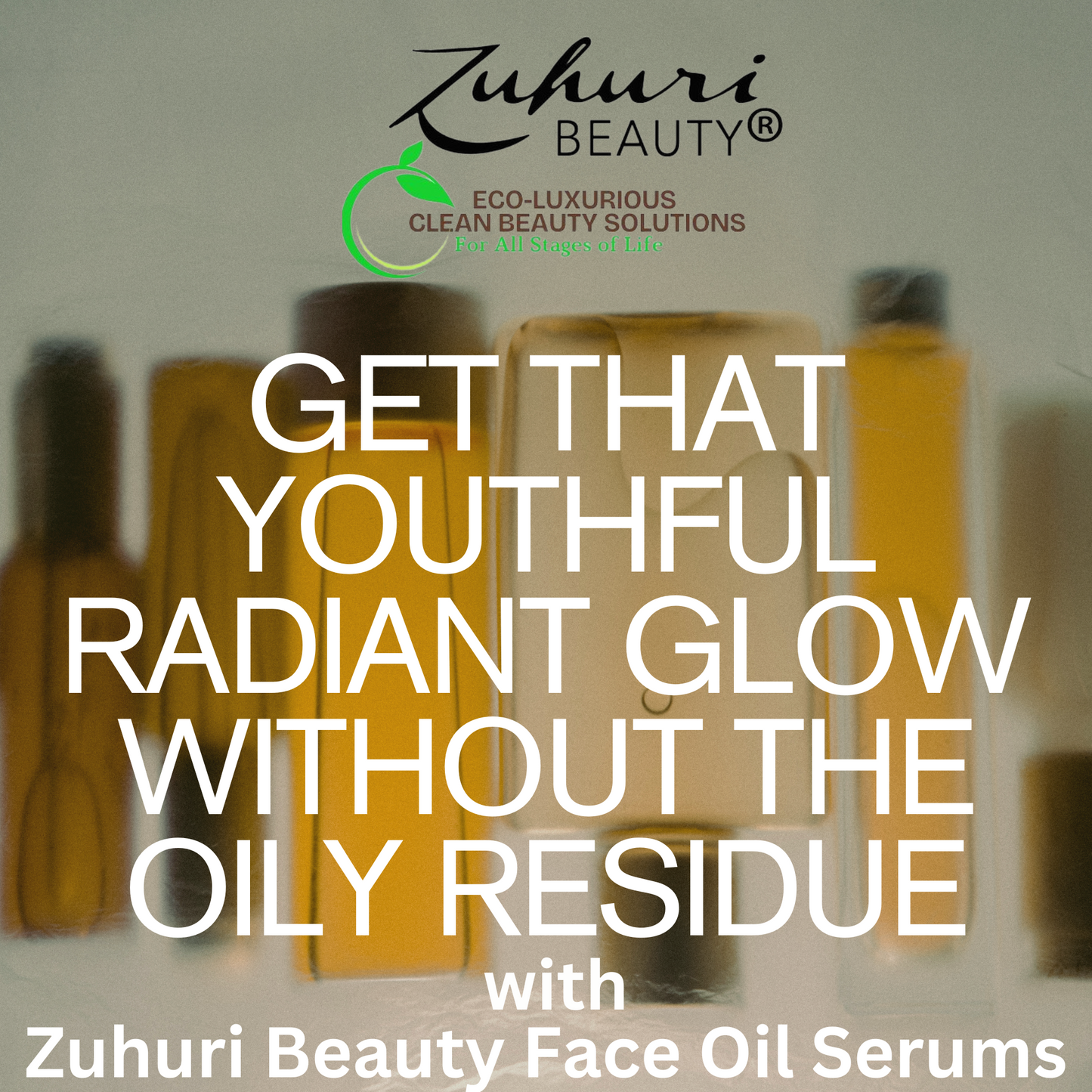 Zuhuri Beauty Multi-Purpose Opulent Blend Beauty Oil Serum for Face, Body and Hair