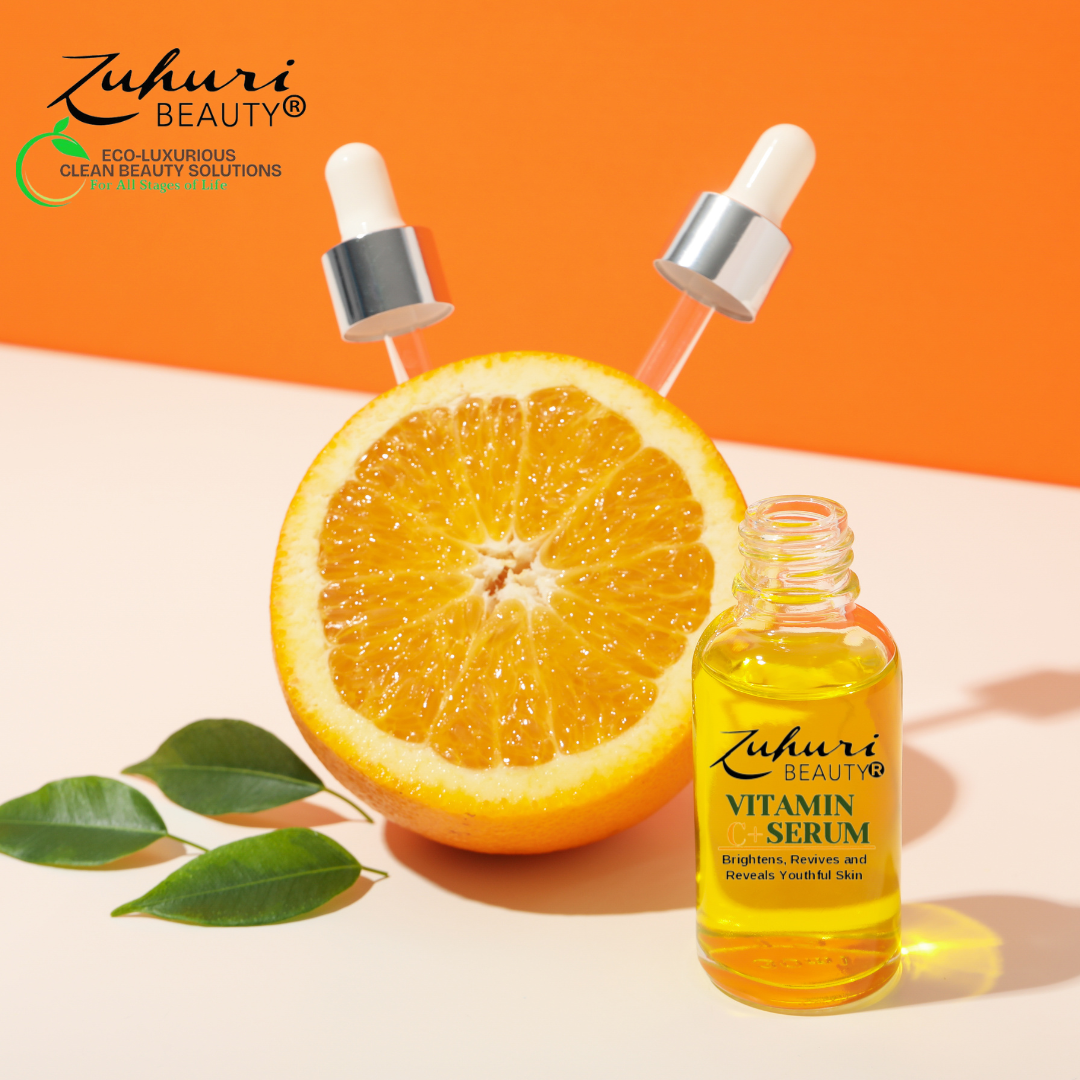 Zuhuri Beauty Vitamin C + Serum for Skin Brightening, Reviving and Repairing