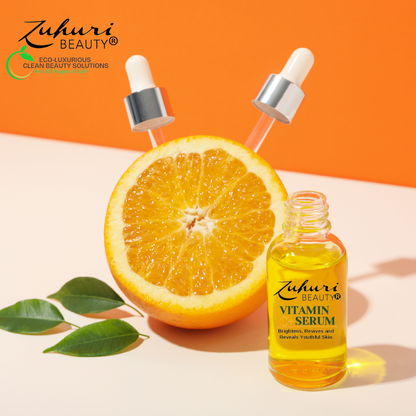 Zuhuri Beauty Vitamin C + Serum for Skin Brightening, Reviving and Repairing