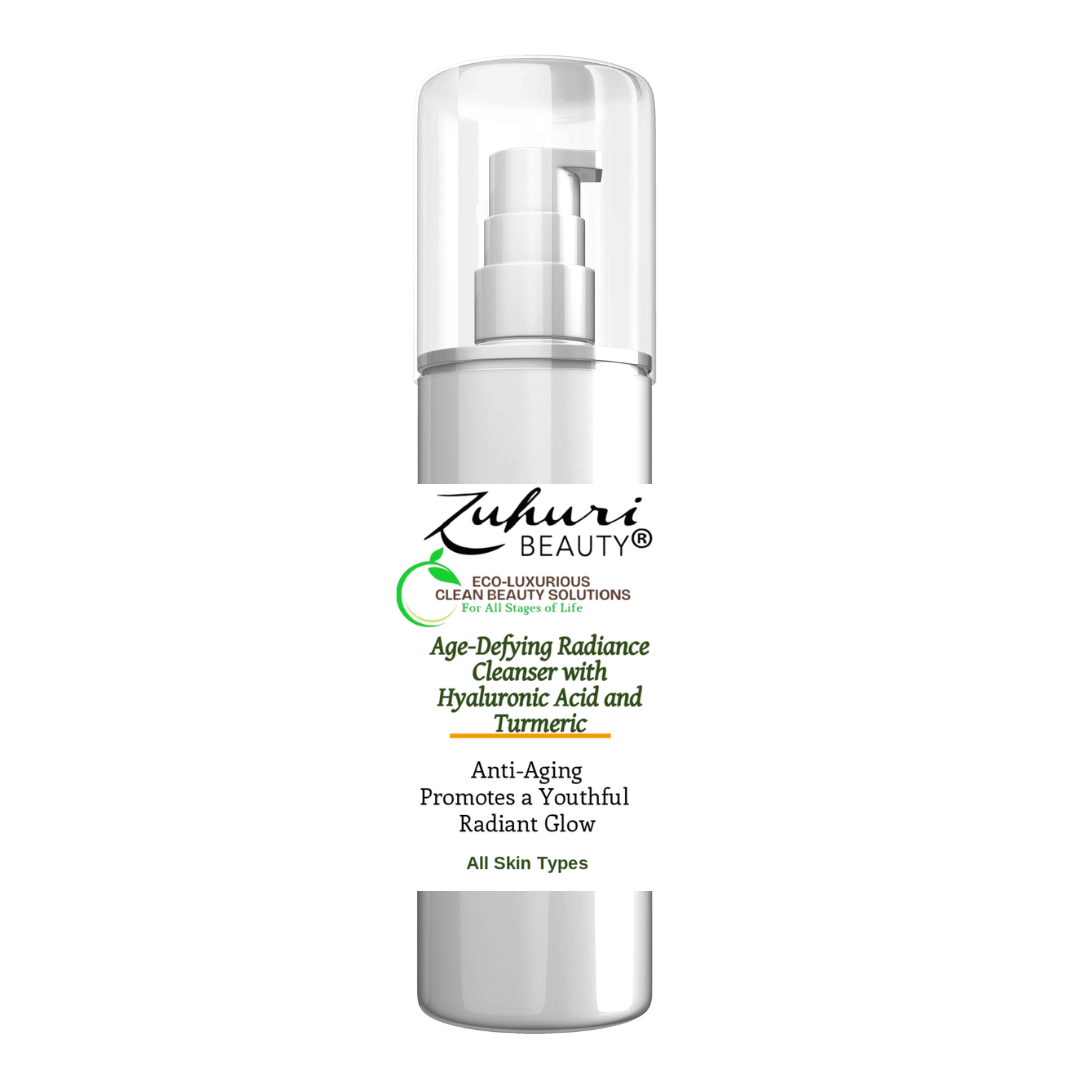 Zuhuri Beauty Age-Defying Radiance Cleanser with Hyaluronic Acid and Turmeric