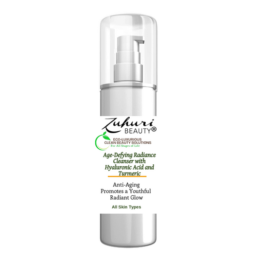 Zuhuri Beauty Age-Defying Radiance Cleanser with Hyaluronic Acid and Turmeric