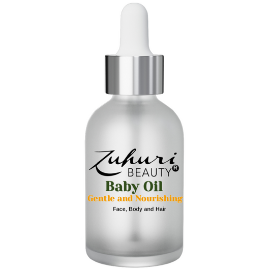 Zuhuri Beauty Gentle, Nourishing and Protective Baby Oil for Face, Body and Hair