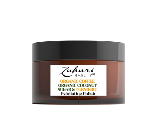 Zuhuri Beauty Organic Coffee Firming and Brightening Exfoliating Polish