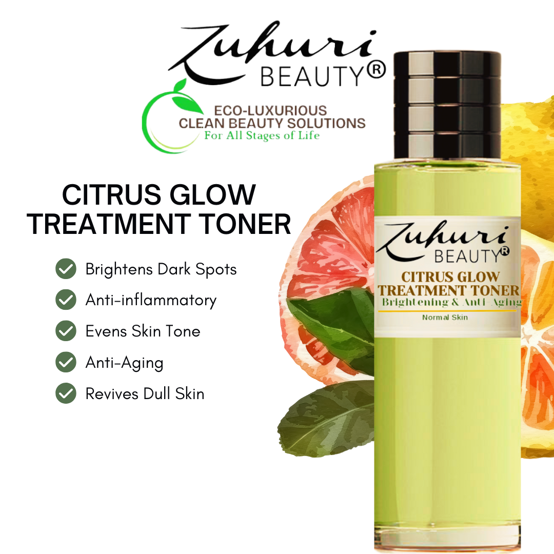 Zuhuri Beauty Citrus Glow Brightening and Anti-Aging Treatment Toner