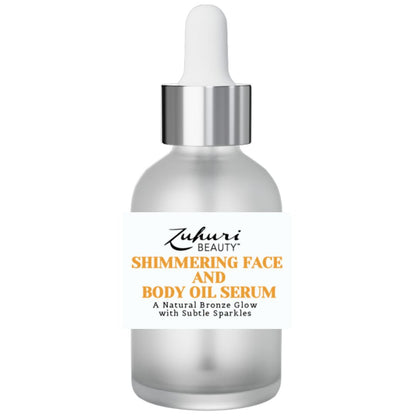 Shimmering Oil, Suntan oil, Glowing Oil, Shimmer Face Oil, Shimmering Body Oil, Oily skin serum, Acne treatment